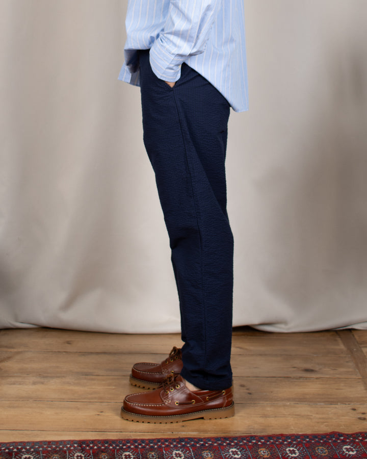 Military Chino Derby Stripe Navy