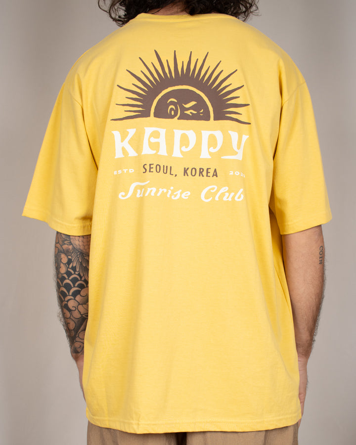 Sunny Wink Half T-Shirt Yellow