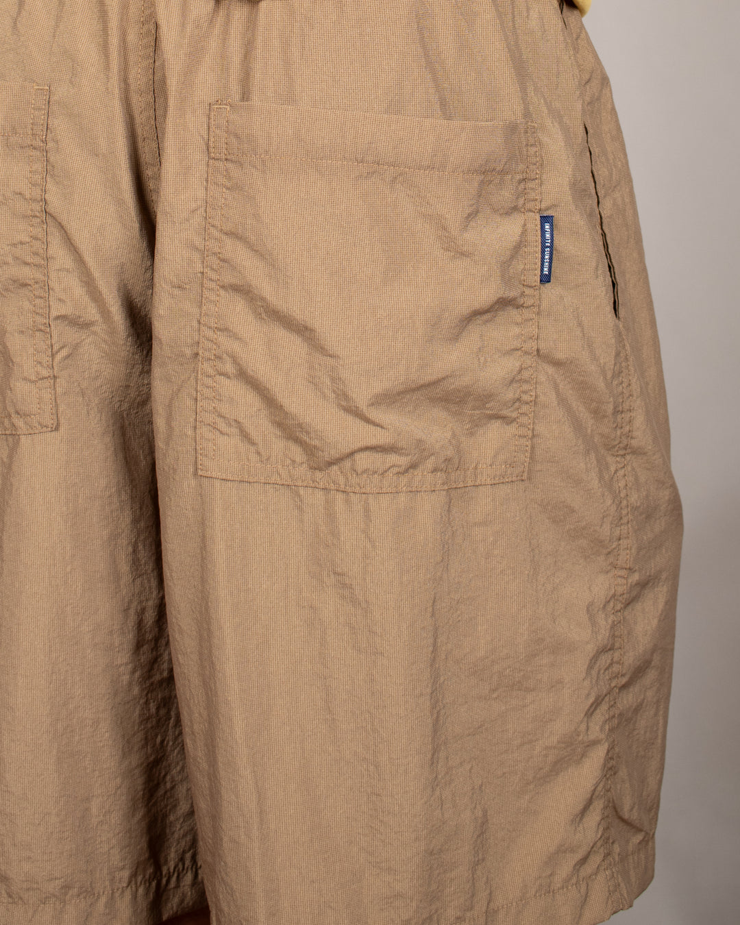 Ripstop String Half Pants Brown