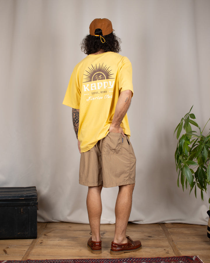 Ripstop String Half Pants Brown