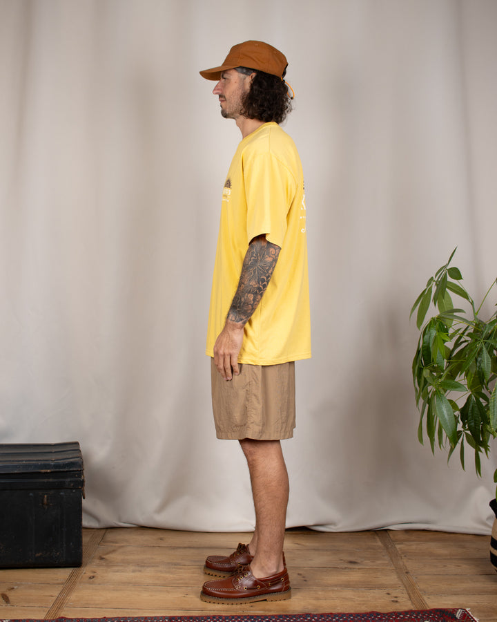 Sunny Wink Half T-Shirt Yellow