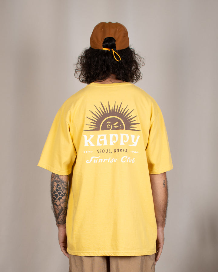 Sunny Wink Half T-Shirt Yellow
