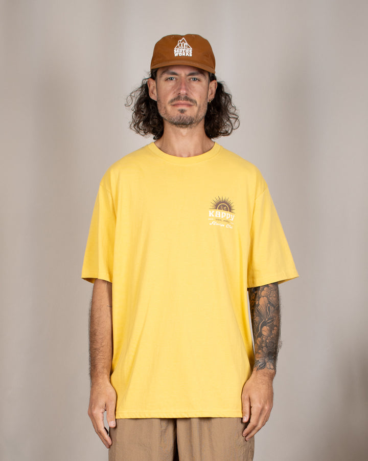 Sunny Wink Half T-Shirt Yellow