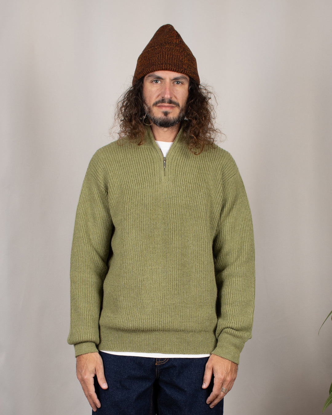 Pull Plato Col Camionneur Alpaga Tomillo