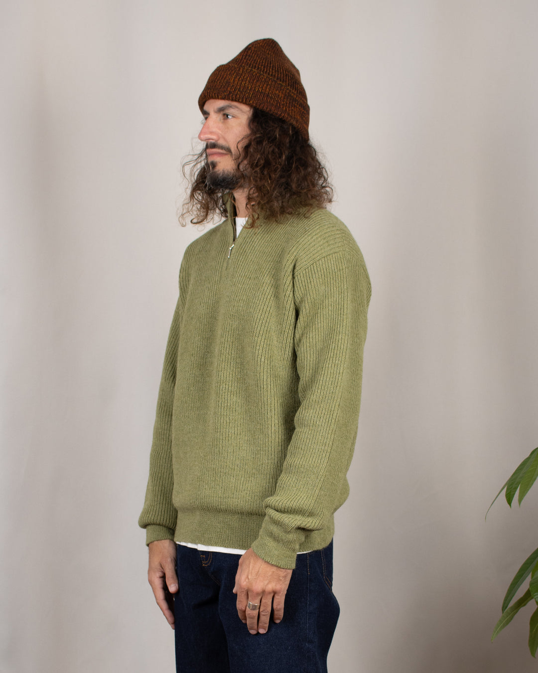 Pull Plato Col Camionneur Alpaga Tomillo