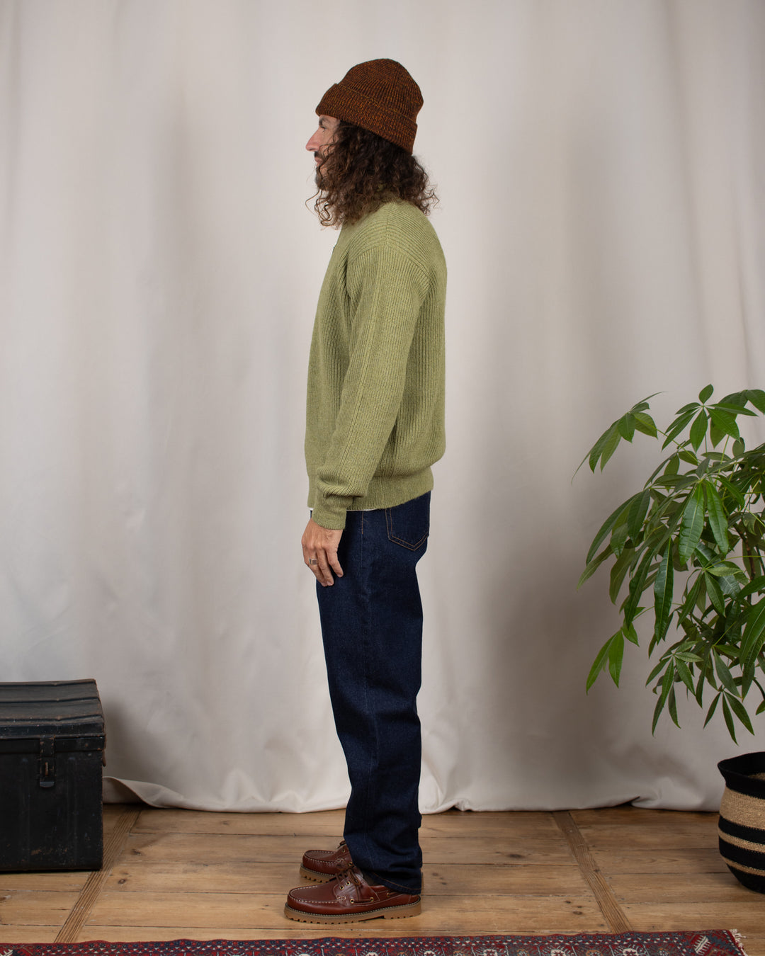 Pull Plato Col Camionneur Alpaga Tomillo