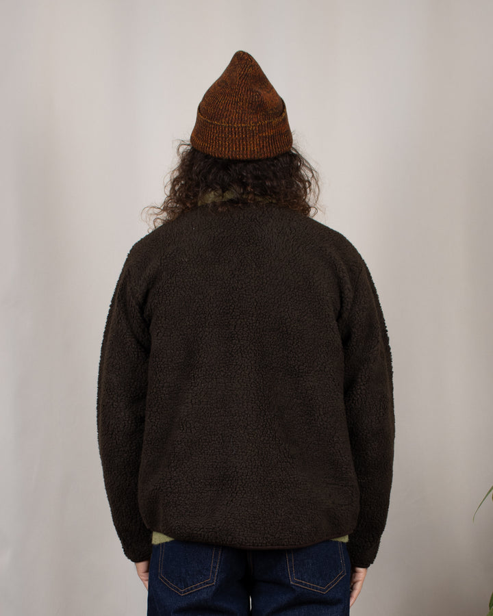 Zip Liner Jacket Galaxy Fleece Brown