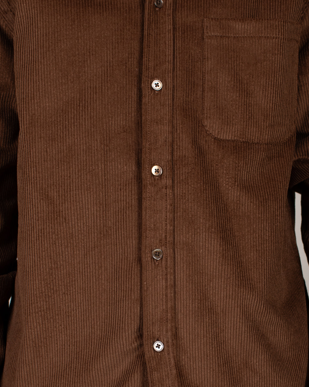 Lobo Corduroy Shirt Brown