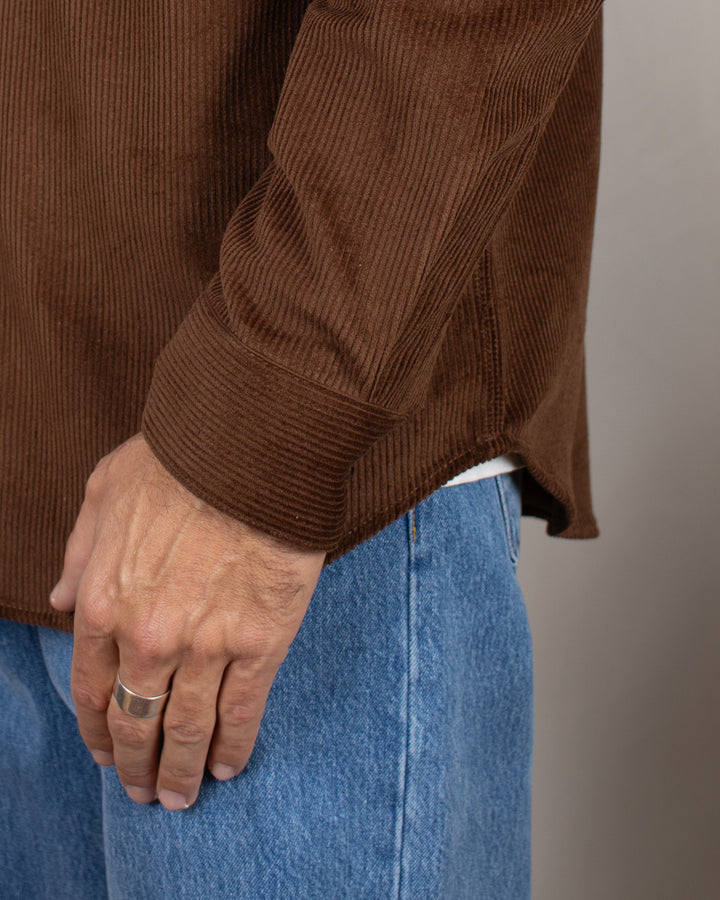 Lobo Corduroy Shirt Brown
