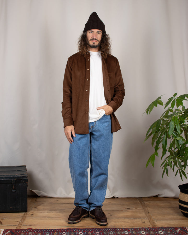 Lobo Corduroy Shirt Brown