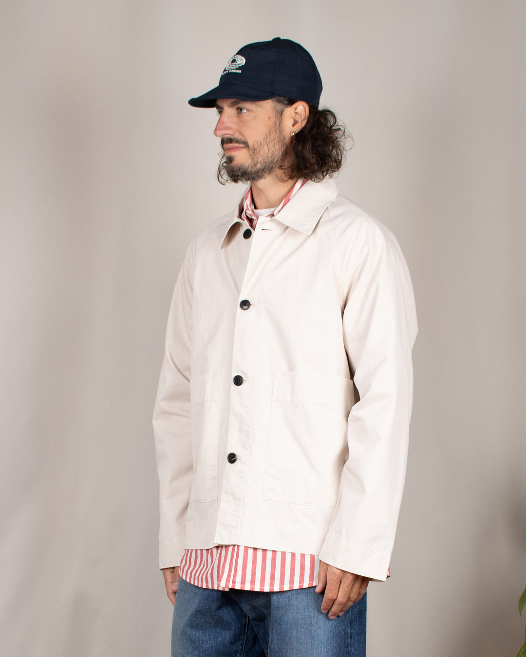 Coach Jacket Light Beige