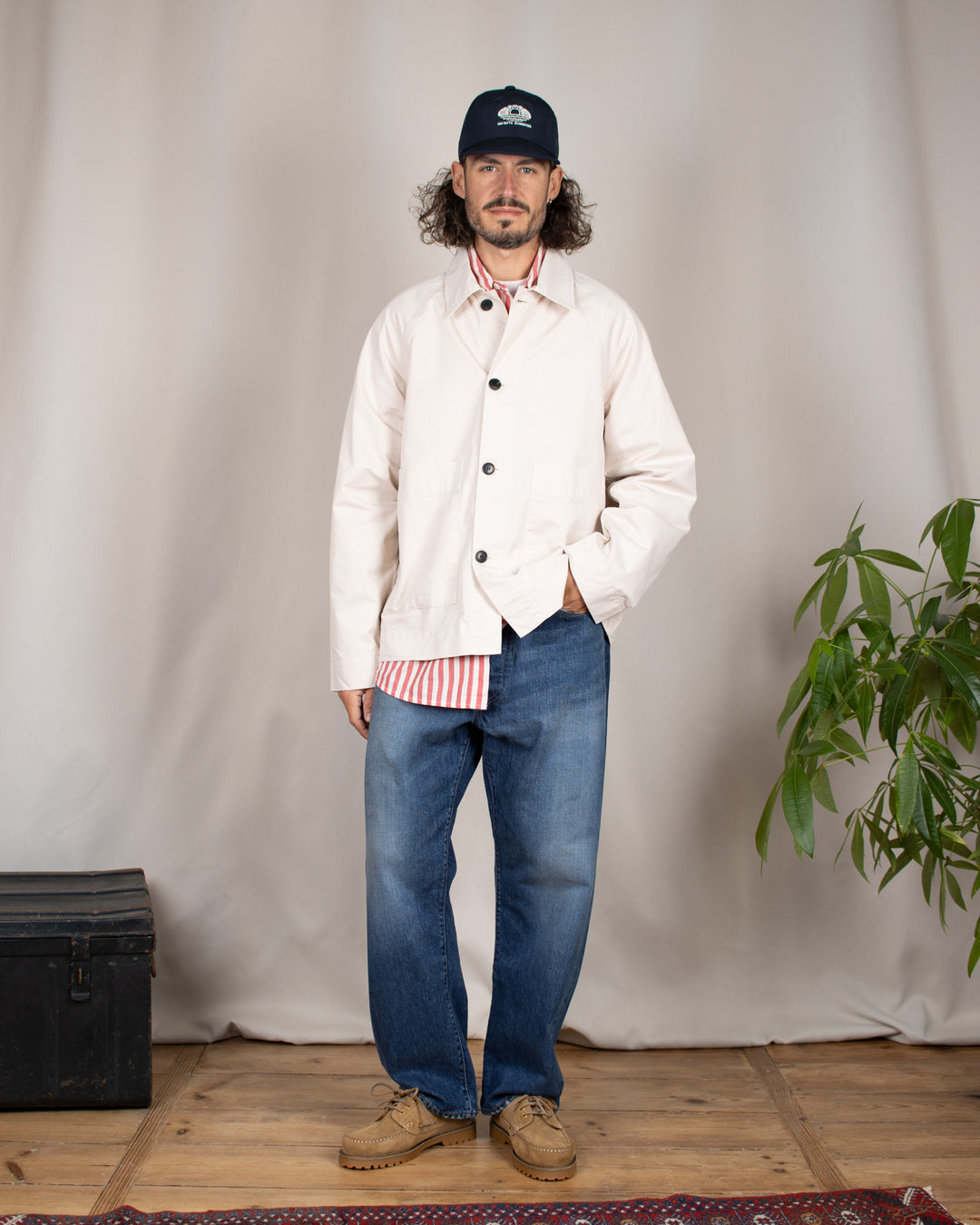 Coach Jacket Light Beige