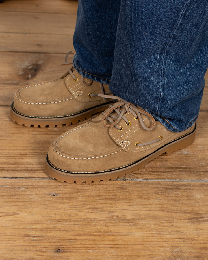 Ollie Boat Shoe Earth Suede