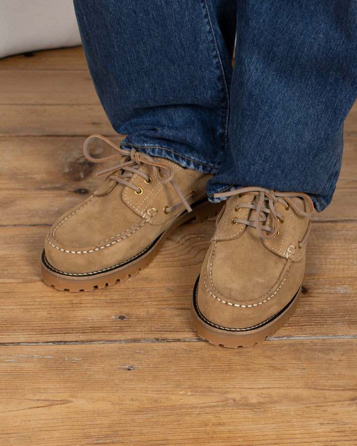 Ollie Boat Shoe Earth Suede