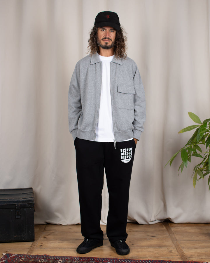 Tyler Jacket Rec Cot Blend Jersey Grey Marl