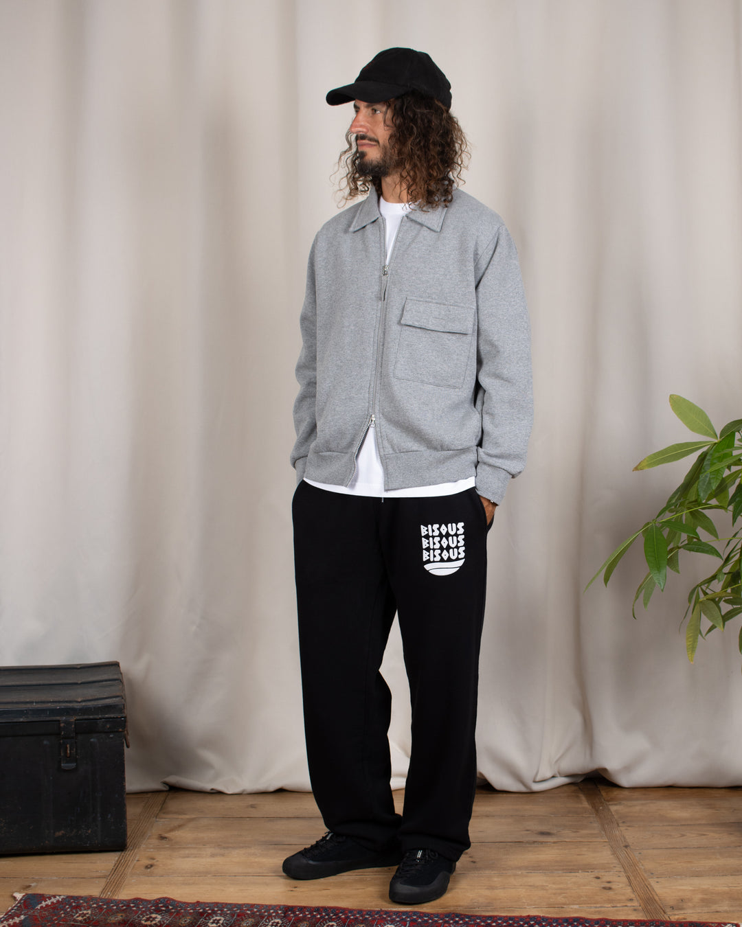 Tyler Jacket Rec Cot Blend Jersey Grey Marl