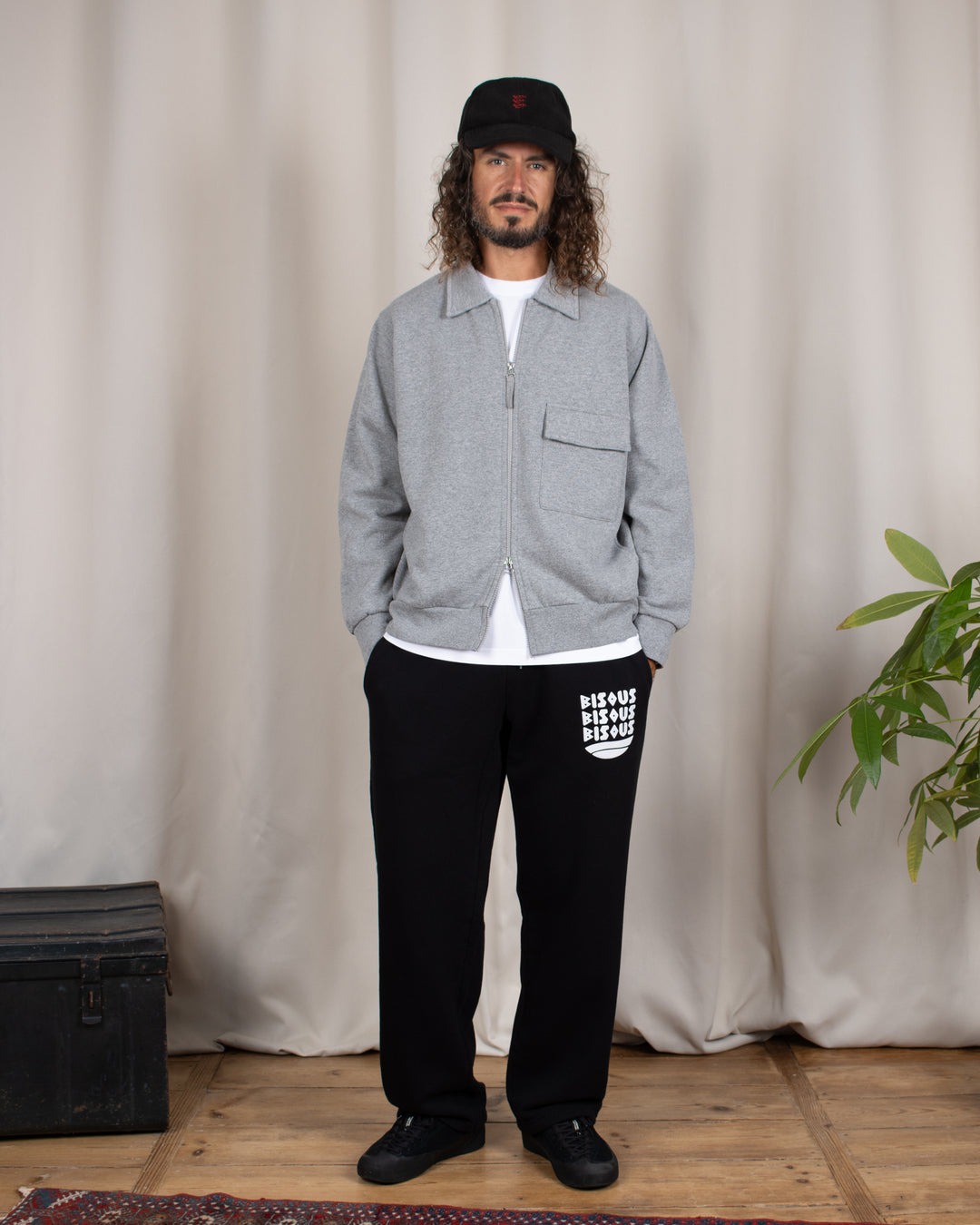 Tyler Jacket Rec Cot Blend Jersey Grey Marl