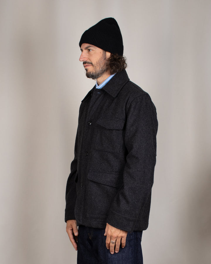 Mowbray Heavy Duty Jacket Grey Marl