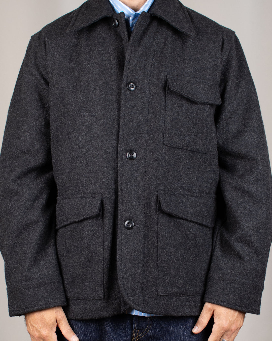 Mowbray Heavy Duty Jacket Grey Marl