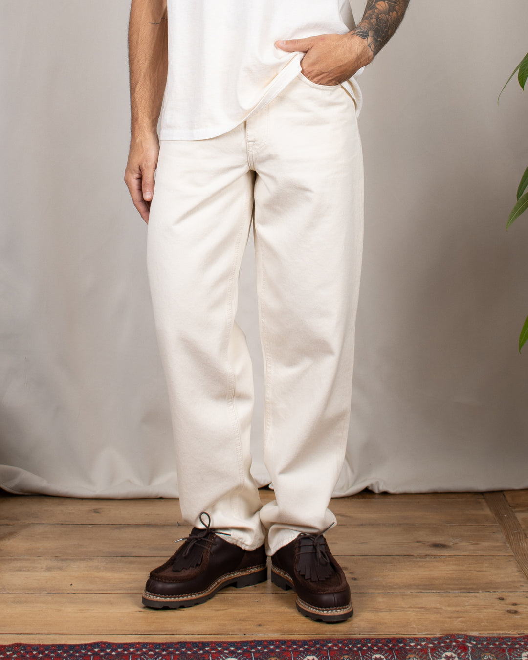 DN.10 loose jeans in organic cotton