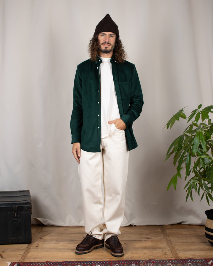 Lobo Corduroy Shirt Green