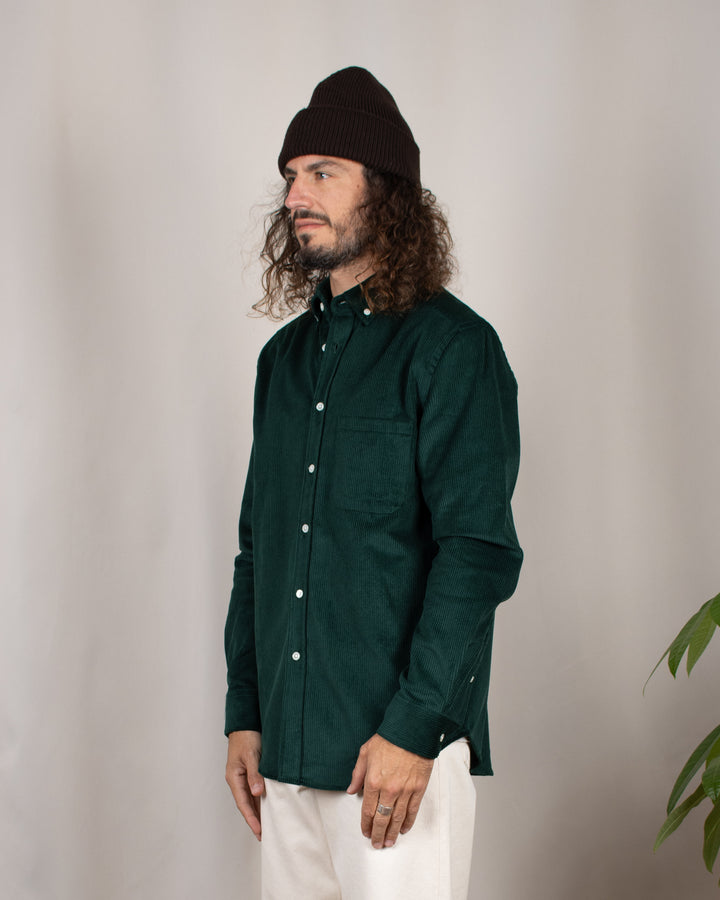 Lobo Corduroy Shirt Green