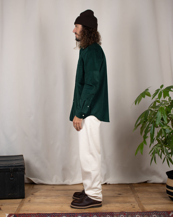 Lobo Corduroy Shirt Green