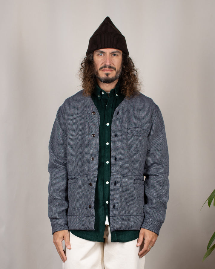 N°179 Baseball Long Sleeve Jacket Blue