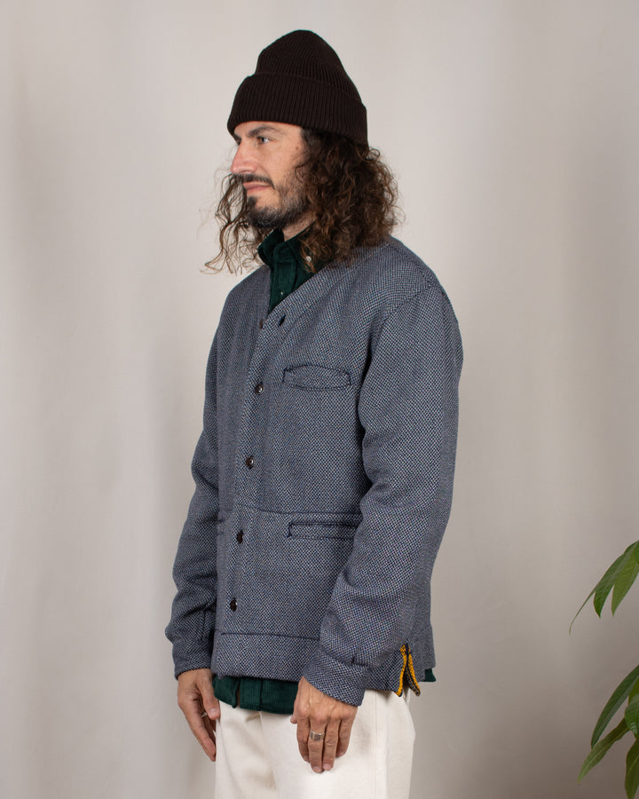 N°179 Baseball Long Sleeve Jacket Blue