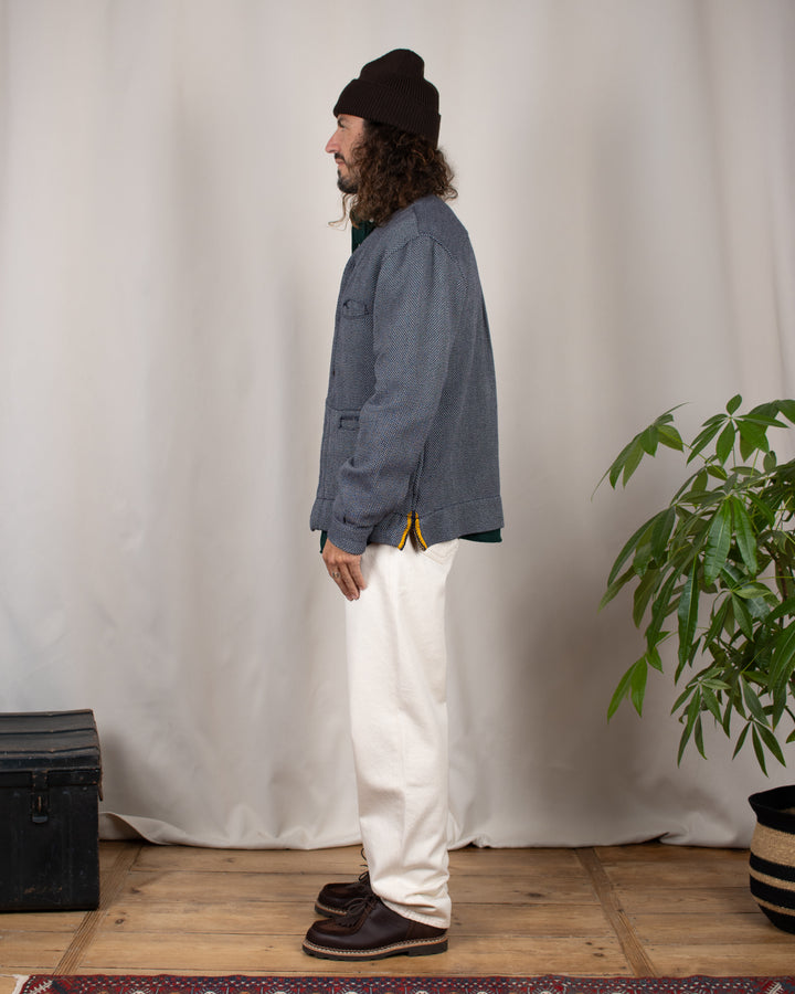 N°179 Baseball Long Sleeve Jacket Blue