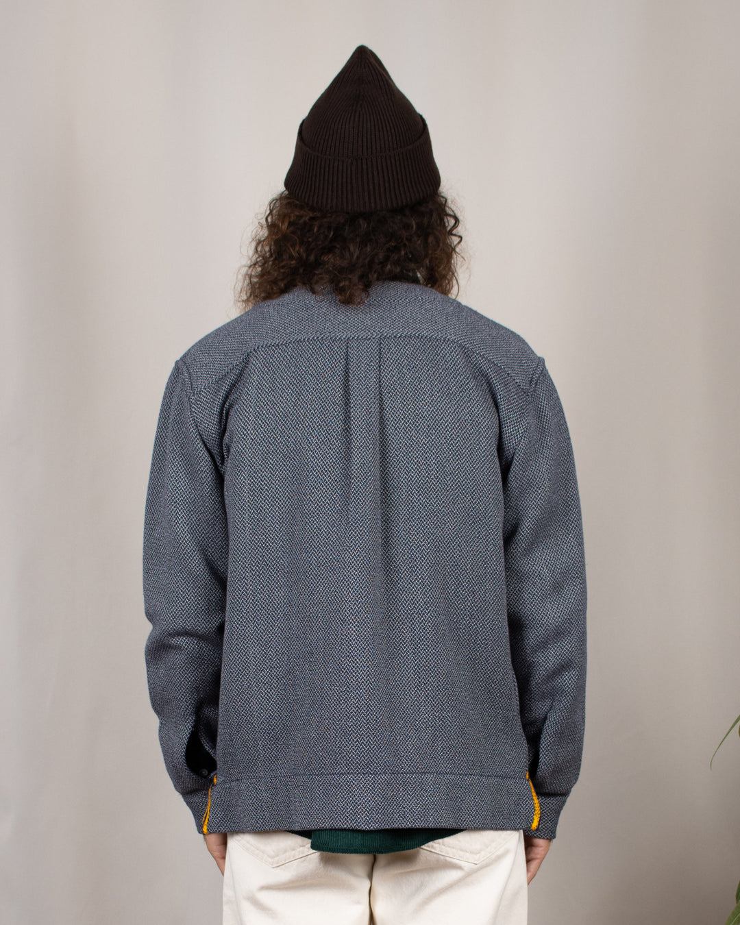 N°179 Baseball Long Sleeve Jacket Blue