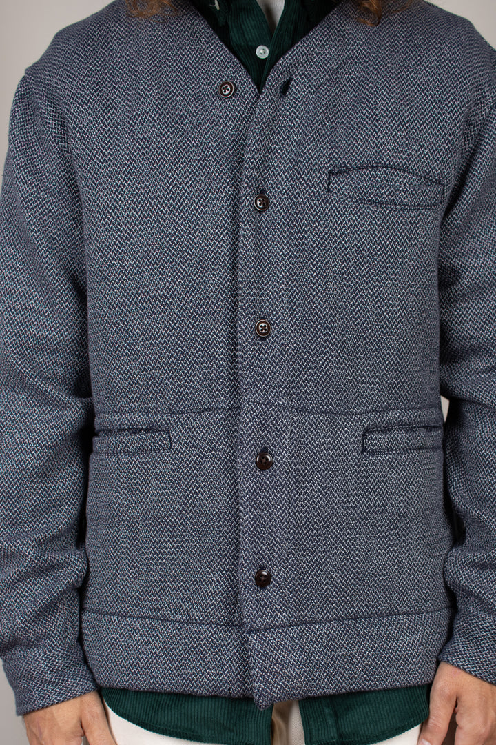 N°179 Baseball Long Sleeve Jacket Blue