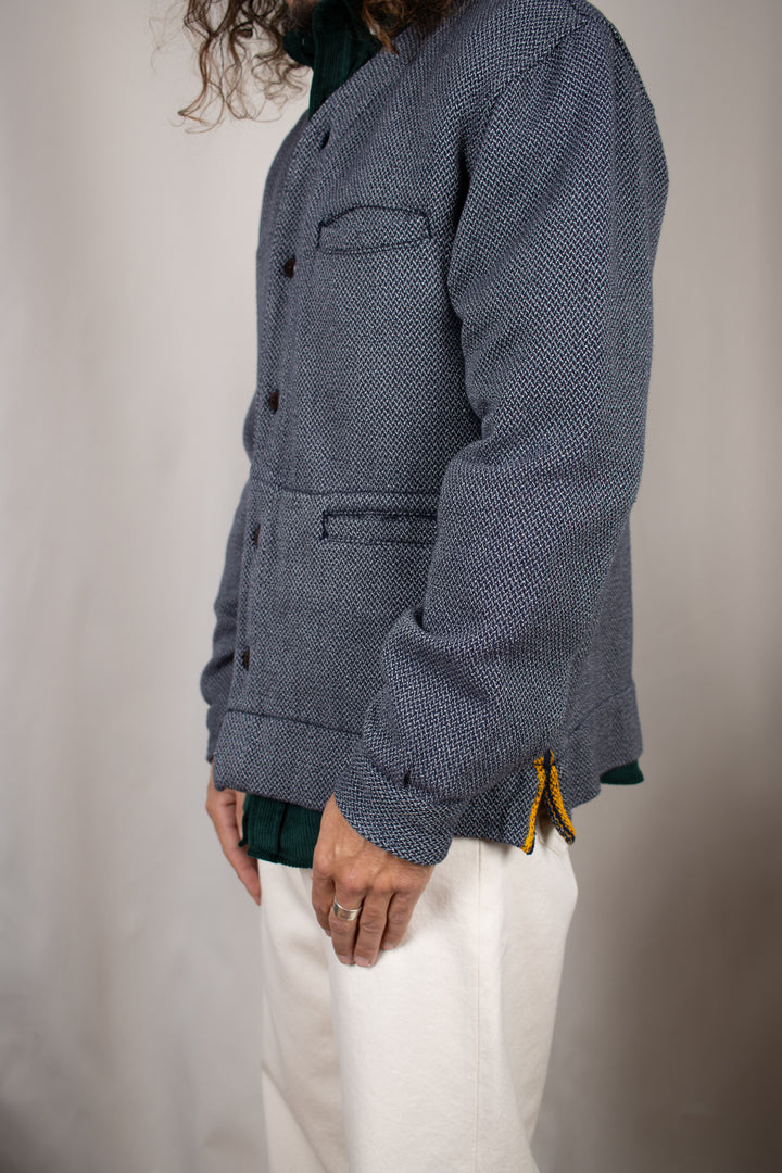 N°179 Baseball Long Sleeve Jacket Blue