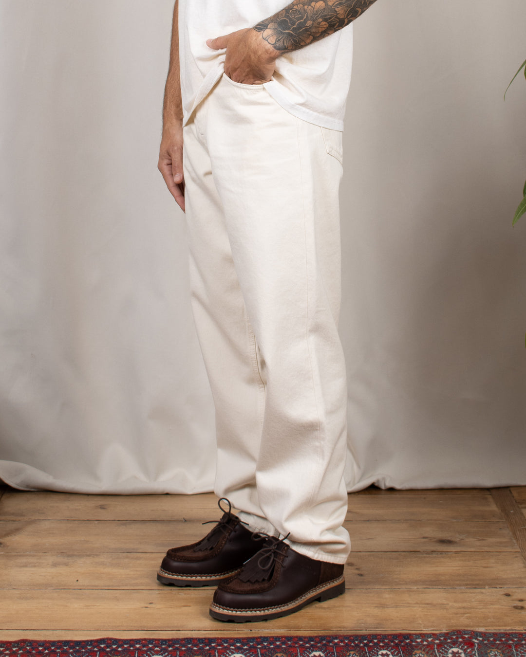 DN.10 loose jeans in organic cotton