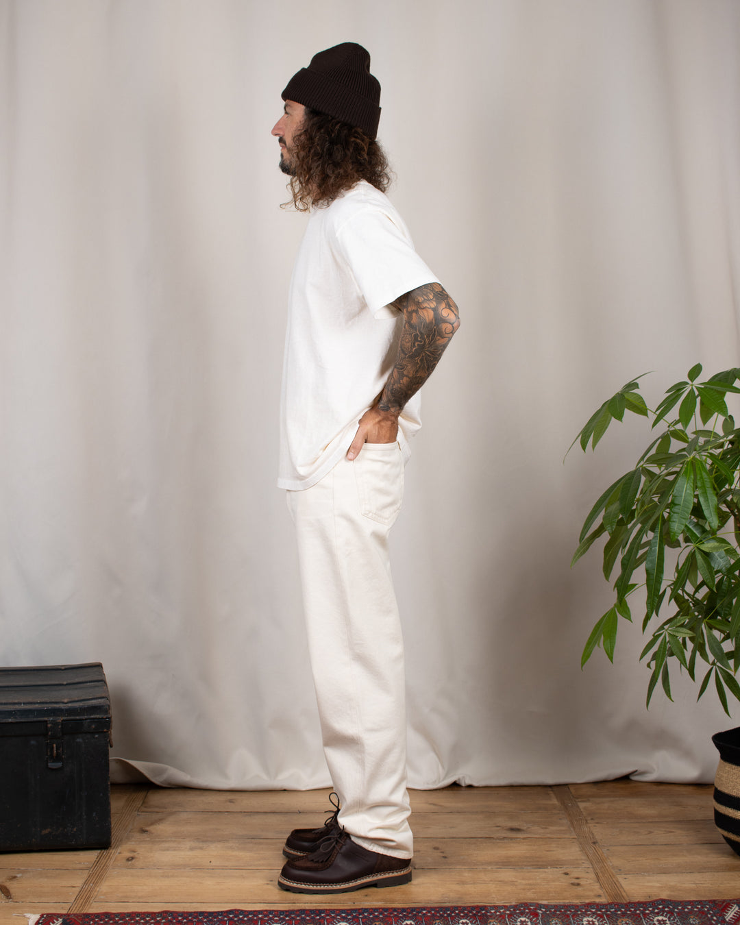 DN.10 loose jeans in organic cotton