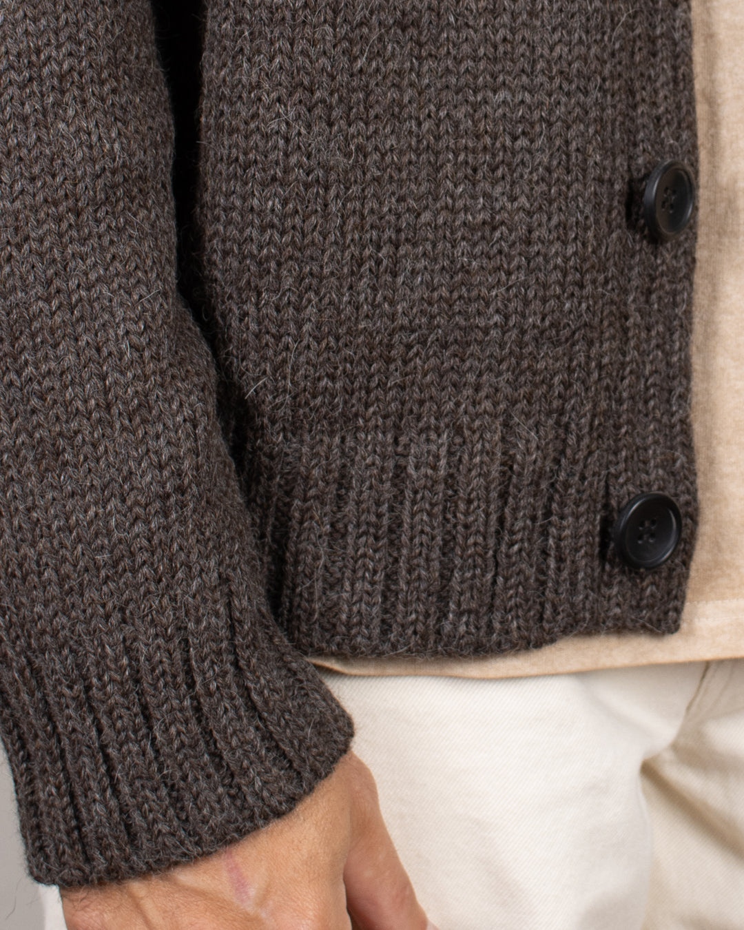 Blouson Boutons Alpaga Cayenne