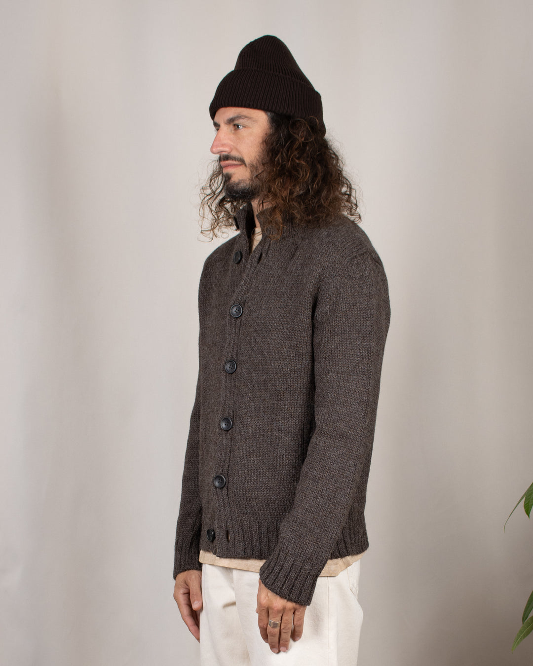 Blouson Boutons Alpaga Cayenne