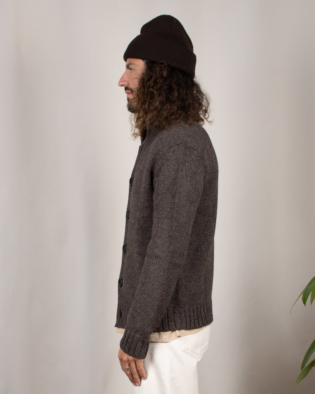 Blouson Boutons Alpaga Cayenne