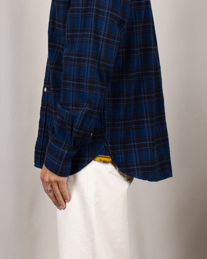 N°5 Classic Button Down Collar Shirt Black/Blue