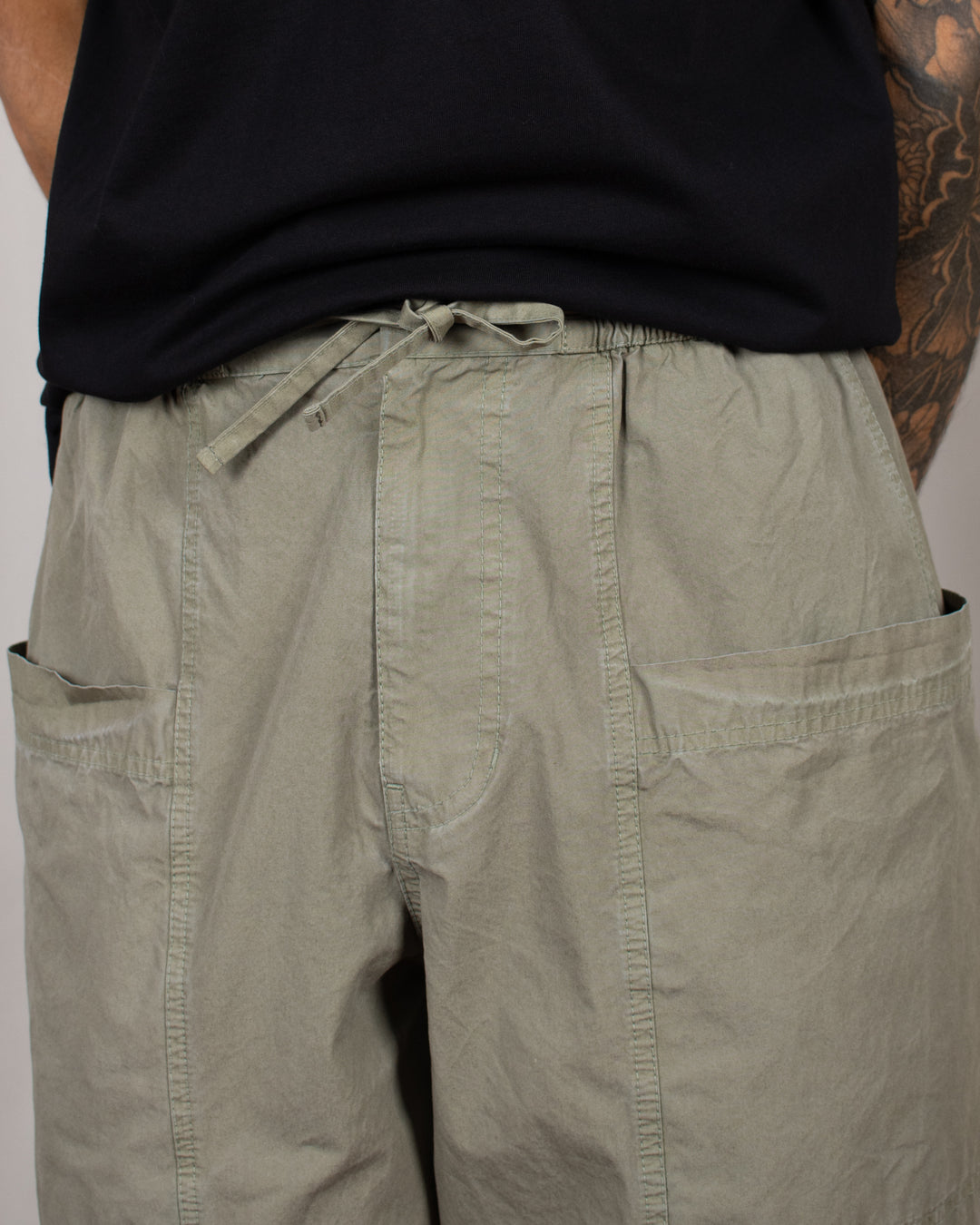 Feather Double Pocket Pant Khaki