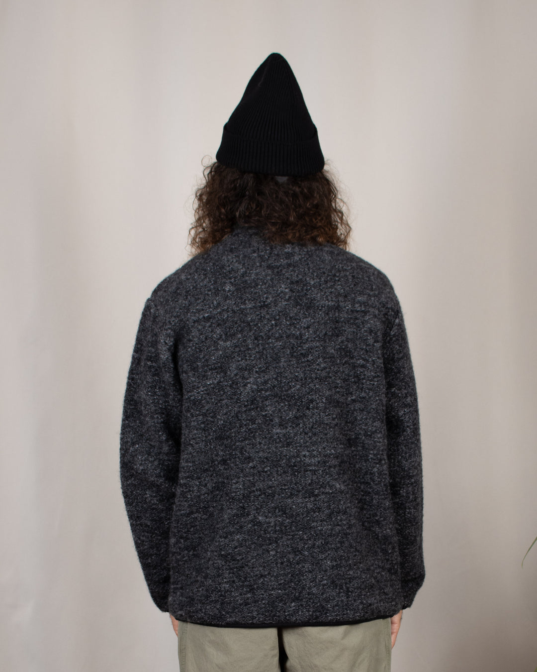 Climbing Jacket Six Wool Fleece Black