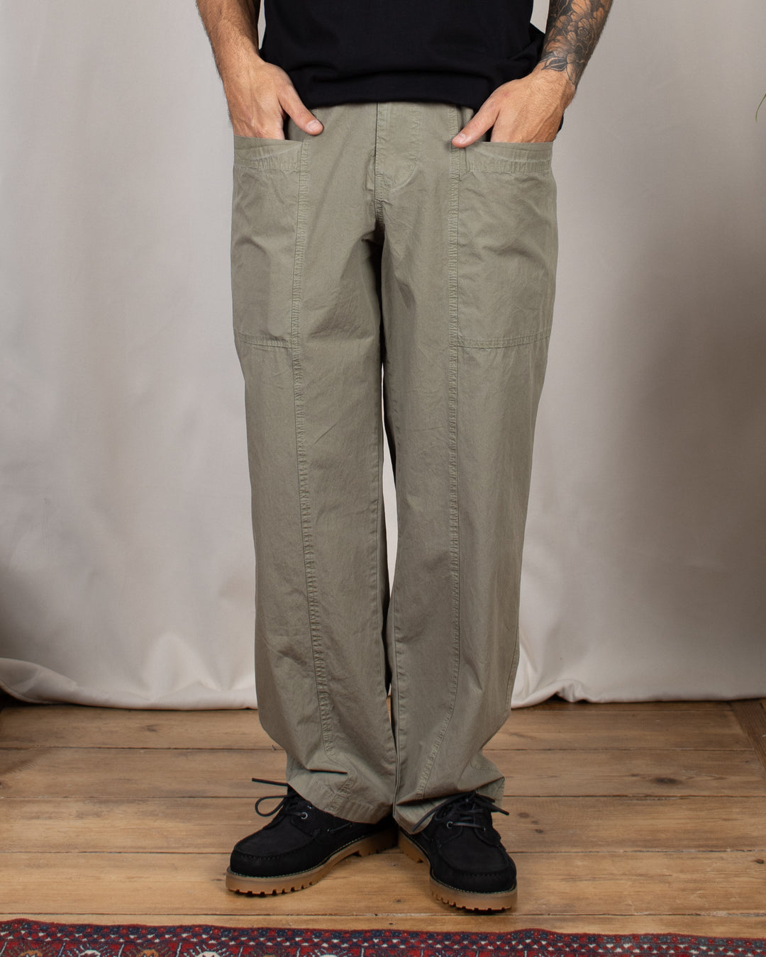 Feather Double Pocket Pant Khaki