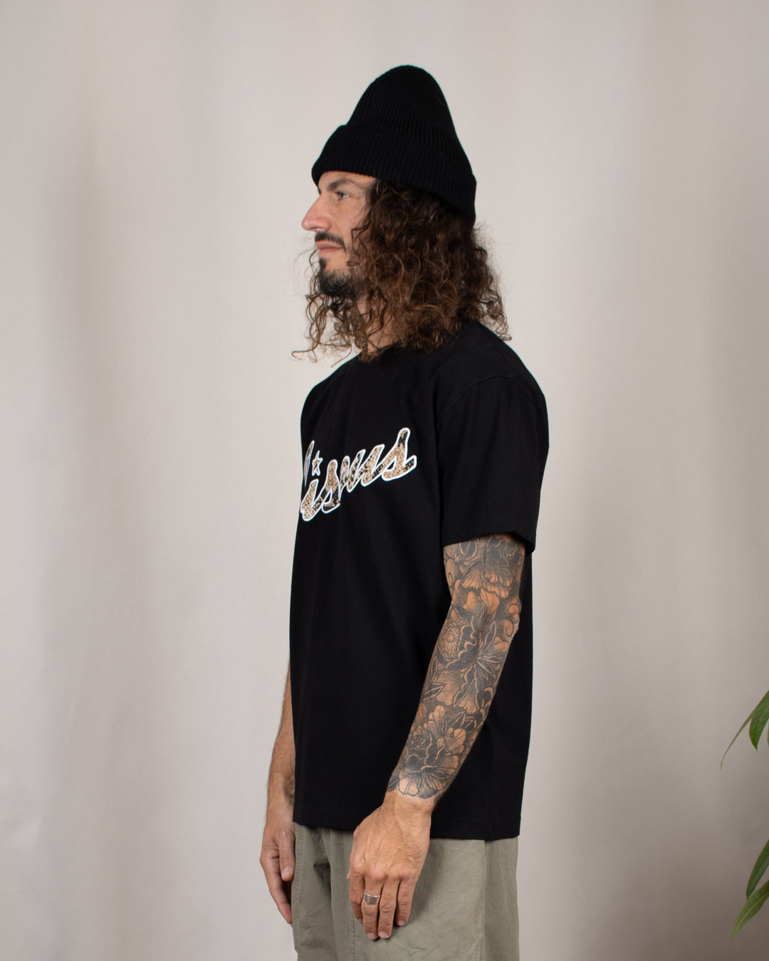 T-shirt Lounge Snake Black