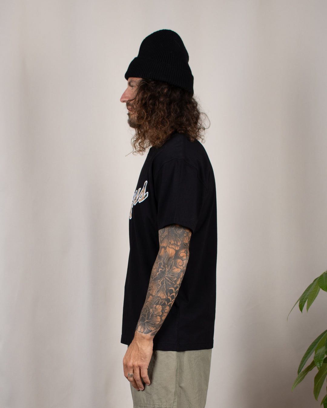 T-shirt Lounge Snake Black