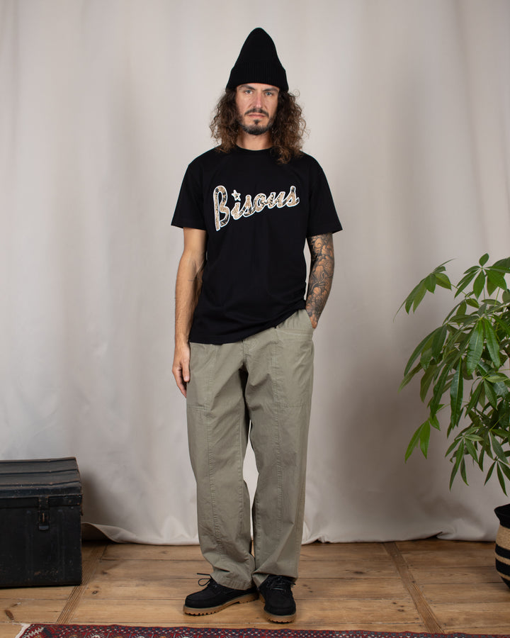 T-shirt Lounge Snake Black