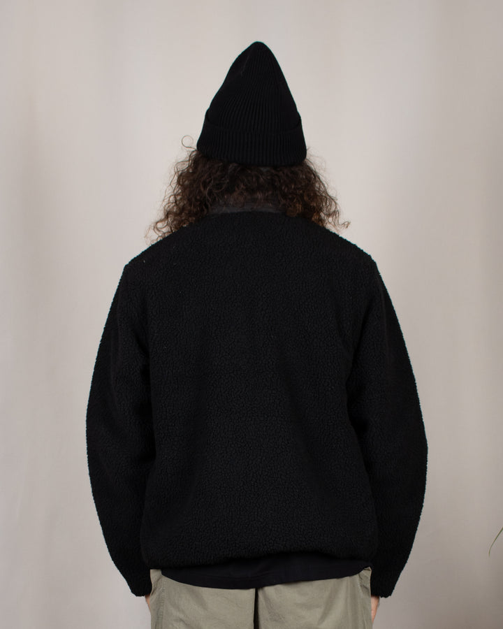 Mountain W-Zip Boa Hi Neck Jacket Black