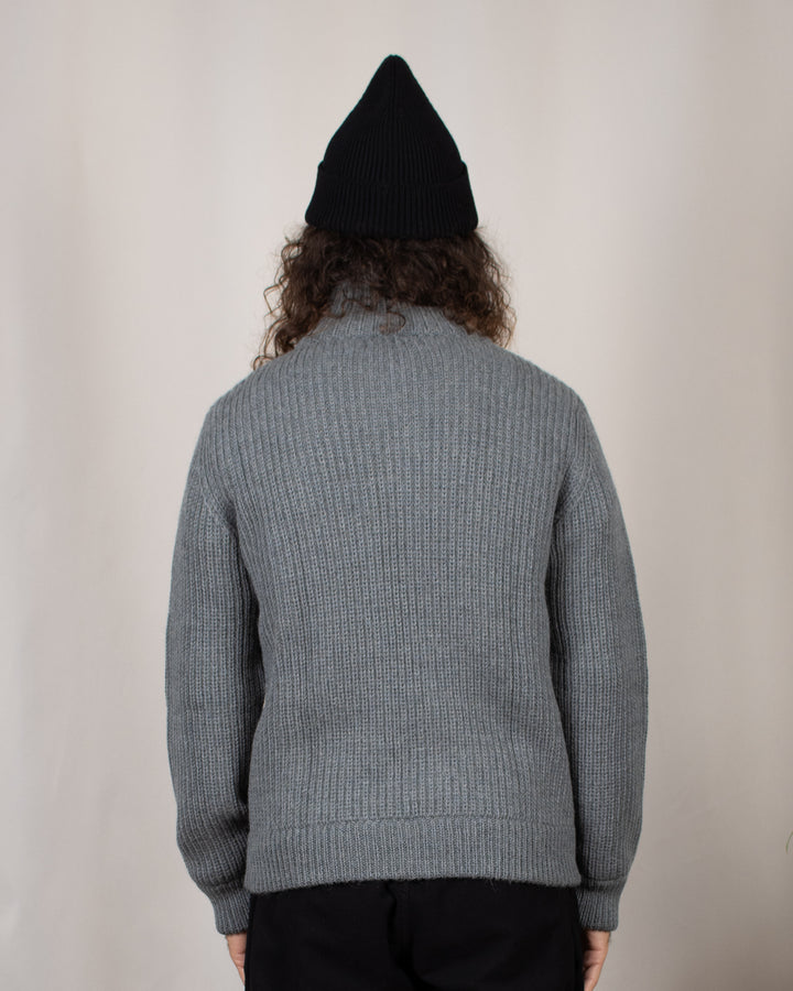 Veste Zip Alpaga Gris Lobo