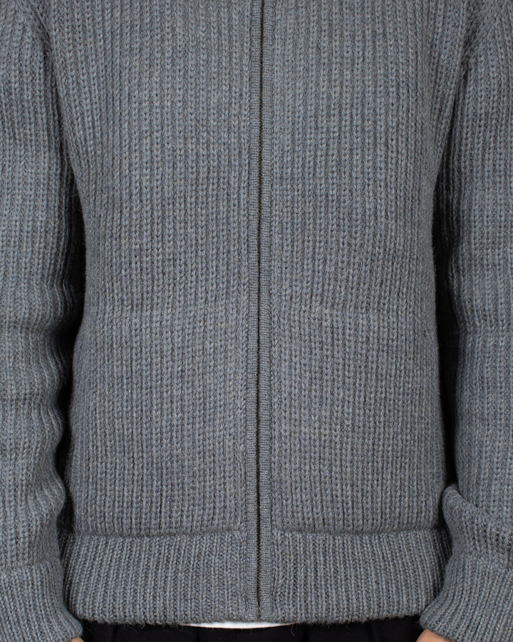 Veste Zip Alpaga Gris Lobo