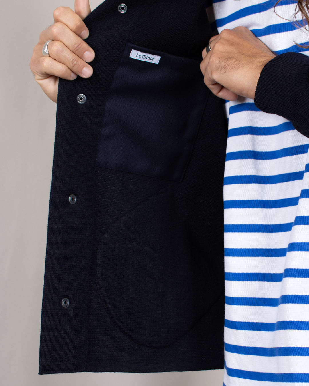 Coach jacket Bleu marine