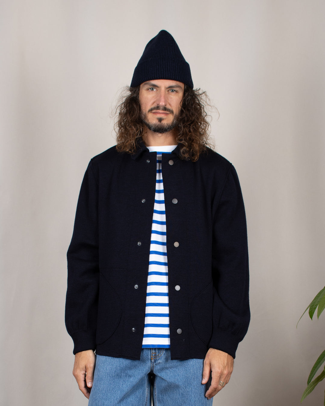 Coach jacket Bleu marine